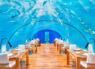 restaurantes submarinos Ithaa