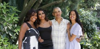 vida de Barack Obama familia