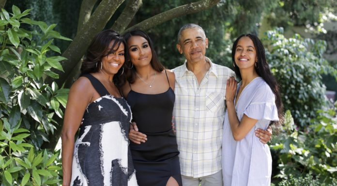 vida de Barack Obama familia