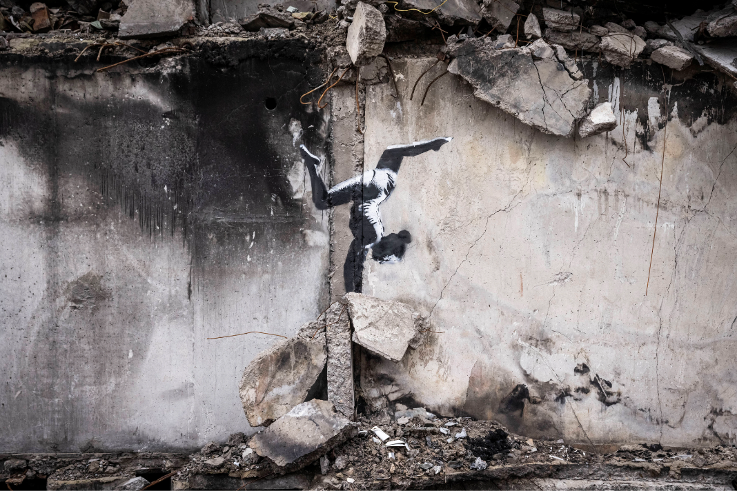 Banksy Guerra de Ucrania
