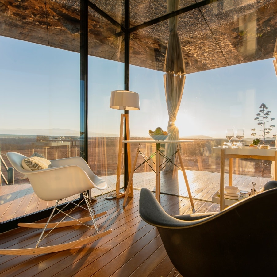 Casa del Desierto alojamientos con una arquitectura integrada