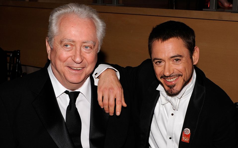 Robert Downey Jr.  con su padre